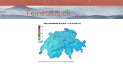 Desktop Screenshot of feinstaub.ch
